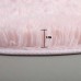 Zovsku Pink Fluffy Round Carpet - Soft, Cozy, and Stylish Area Rug for Living Rooms, Bedrooms, and Nurseries